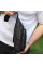 Сумка слінг чоловіча через плече 19х31х7, нагрудна сумочка рюкзак з натуральної шкіри TIDING BAG 32545 чорна