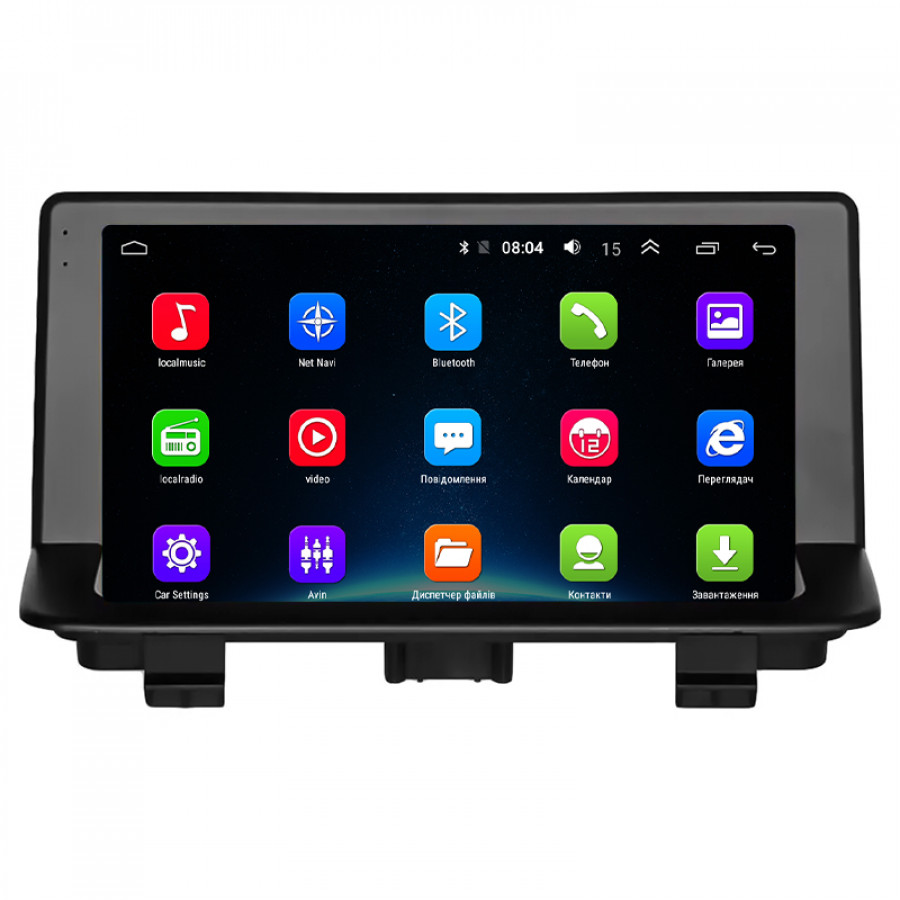 Штатная магнитола Lesko для Audi Q3 I (8U) 2011-2014 экран 9" 2/32Gb Wi-Fi GPS Base