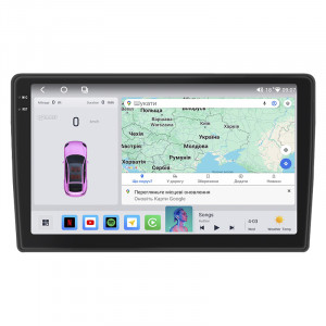 Штатная магнитола Lesko для Hyundai Avante III 2000-2003 экран 9" 4/64 QLED CarPlay 4G Wi-Fi GPS 360 Prime