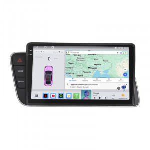 Штатная магнитола Lesko для Audi Q5 I (8R) Рестайлинг ver. Low 2012-2017 экран 9" 4/64 QLED CarPlay 4G Wi-Fi GPS 360 Prime