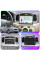 Штатная магнитола Lesko для Hyundai Verna II 2005-2010 экран 9" 4/64 QLED CarPlay 4G Wi-Fi GPS 360 Prime