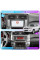 Штатная магнитола Lesko для Toyota 4Runner V 2009-2013 экран 9" 4/64 QLED CarPlay 4G Wi-Fi GPS 360 Prime