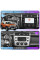 Штатная магнитола Lesko для Toyota FJ Cruiser  2006-н.в. экран 9" 4/64 QLED CarPlay 4G Wi-Fi GPS 360 Prime