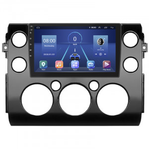Штатная магнитола Lesko для Toyota FJ Cruiser  2006-н.в. экран 9" 2/32Gb 4G Wi-Fi GPS Top