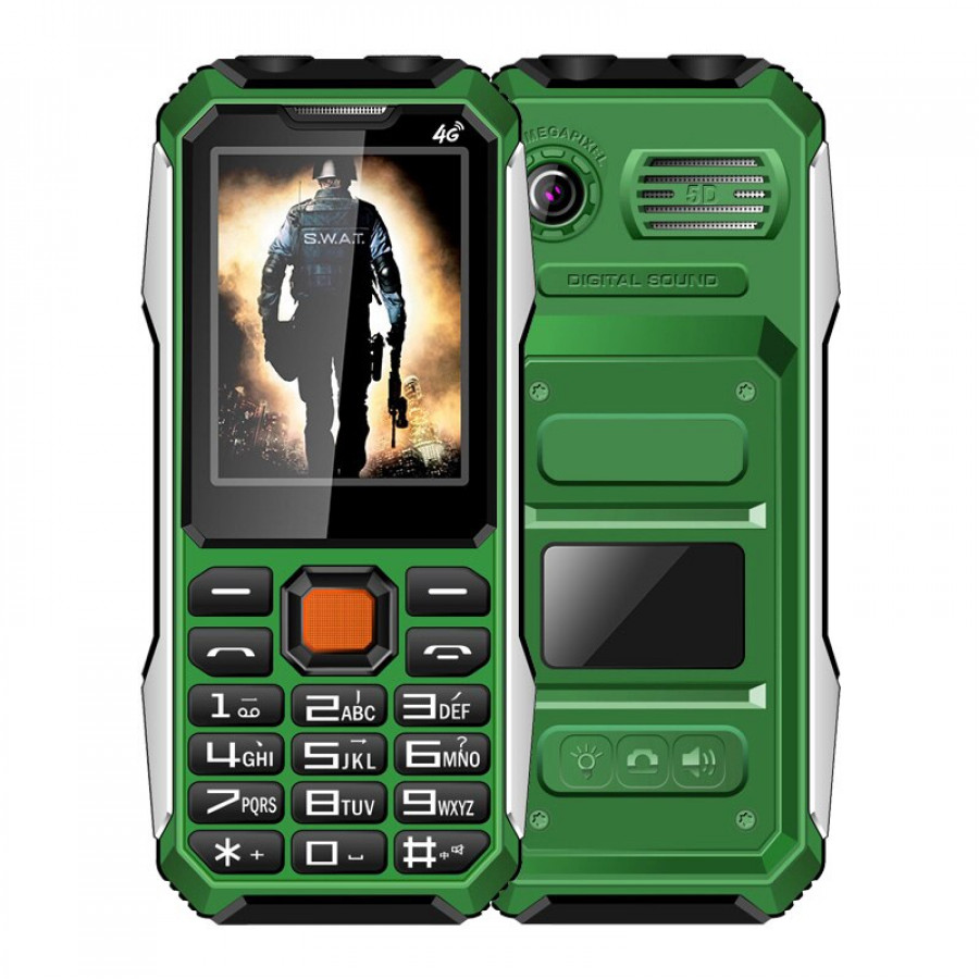 Телефон H-Mobile A6 (Happyhere A6) green