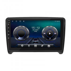 Штатная магнитола Lesko для Audi TT II (8J) Рестайлинг 2010-2014 экран 9" 4/32Gb 4G Wi-Fi GPS Top