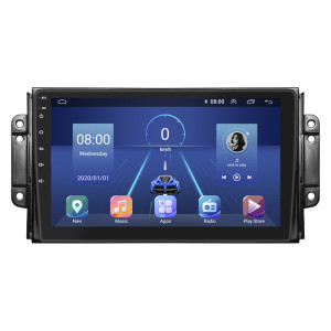 Штатная магнитола Lesko для Chery Tiggo 2 I 2016-2020 экран 9" 4/32Gb 4G Wi-Fi GPS Top