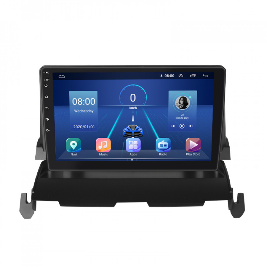 Штатная магнитола Lesko для Dodge Journey I 2007-2011 экран 9" 4/32Gb 4G Wi-Fi GPS Top