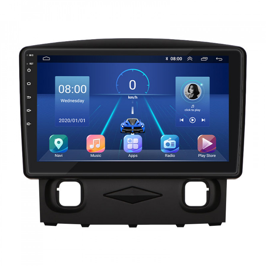 Штатная магнитола Lesko для Ford Escape II 2007-2012 экран 9" 4/32Gb 4G Wi-Fi GPS Top