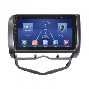 Штатная магнитола Lesko для Honda Jazz I 2001-2005 экран 9" 4/32Gb 4G Wi-Fi GPS Top