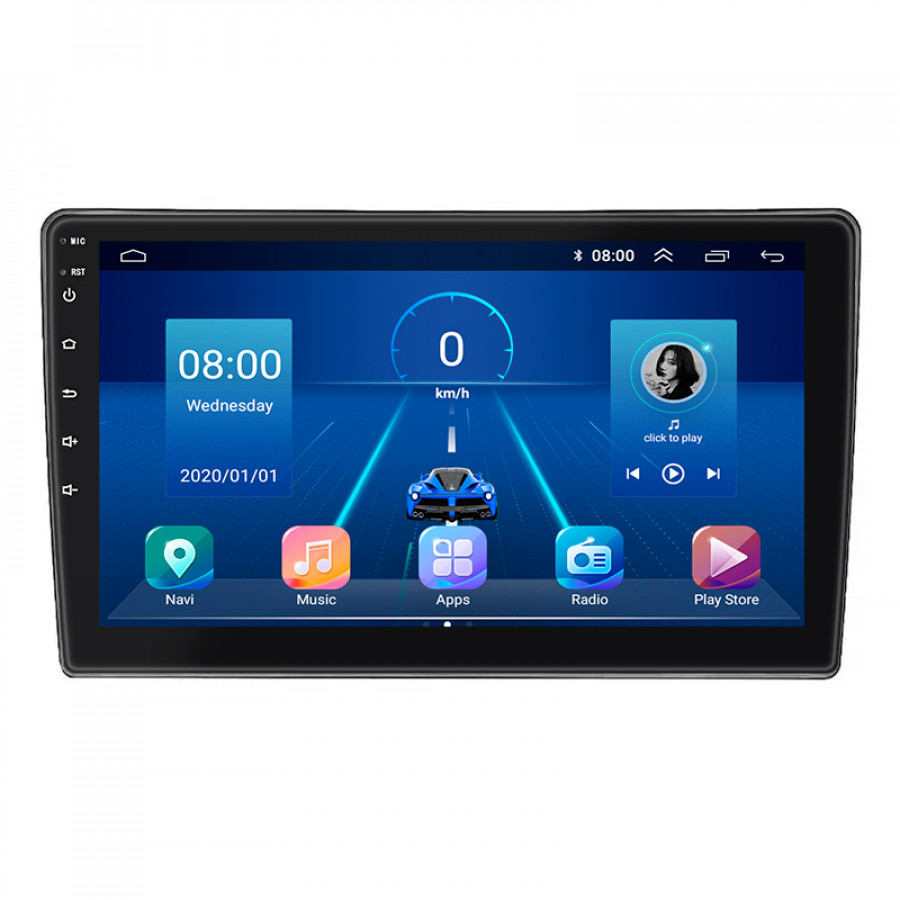 Штатная магнитола Lesko для Hyundai H-1 II ver 2 2007-2015 экран 9" 4/32Gb 4G Wi-Fi GPS Top