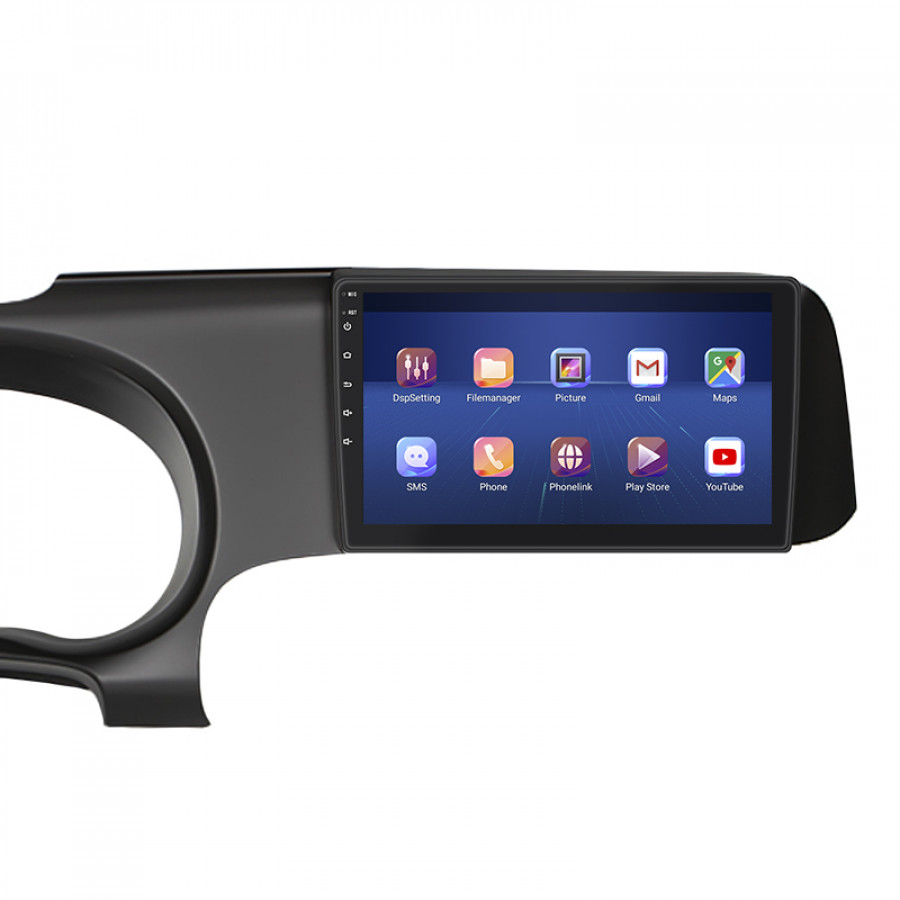 Штатная магнитола Lesko для Hyundai i10 III 2019-н.в. экран 9" 4/32Gb 4G Wi-Fi GPS Top