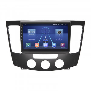 Штатная магнитола Lesko для Hyundai Sonata V (NF) Manual AC 2008-2010 экран 9" 4/32Gb 4G Wi-Fi GPS Top