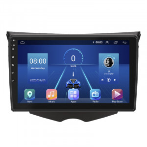 Штатная магнитола Lesko для Hyundai Veloster I 2011-2015 экран 9" 4/32Gb 4G Wi-Fi GPS Top