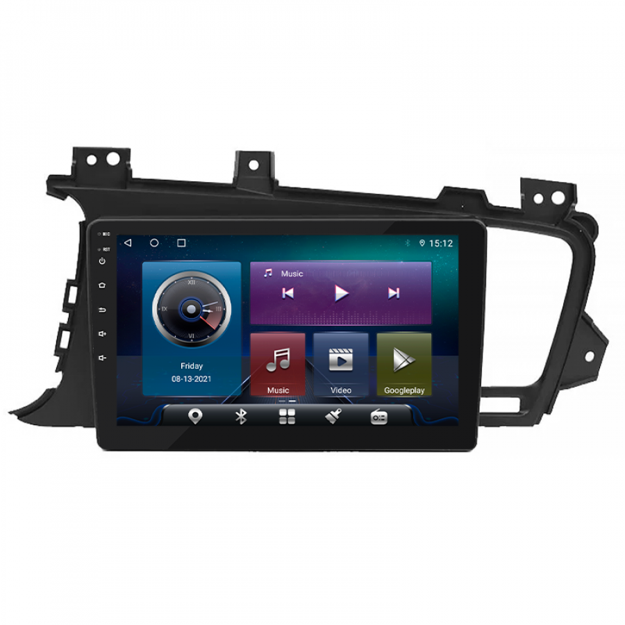 Штатная магнитола Lesko для Kia K5 I 2010-2013 экран 9" 4/32Gb 4G Wi-Fi GPS Top