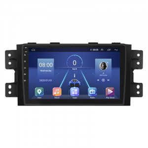 Штатная магнитола Lesko для Kia Mohave I 2008-2016 экран 9" 4/32Gb 4G Wi-Fi GPS Top