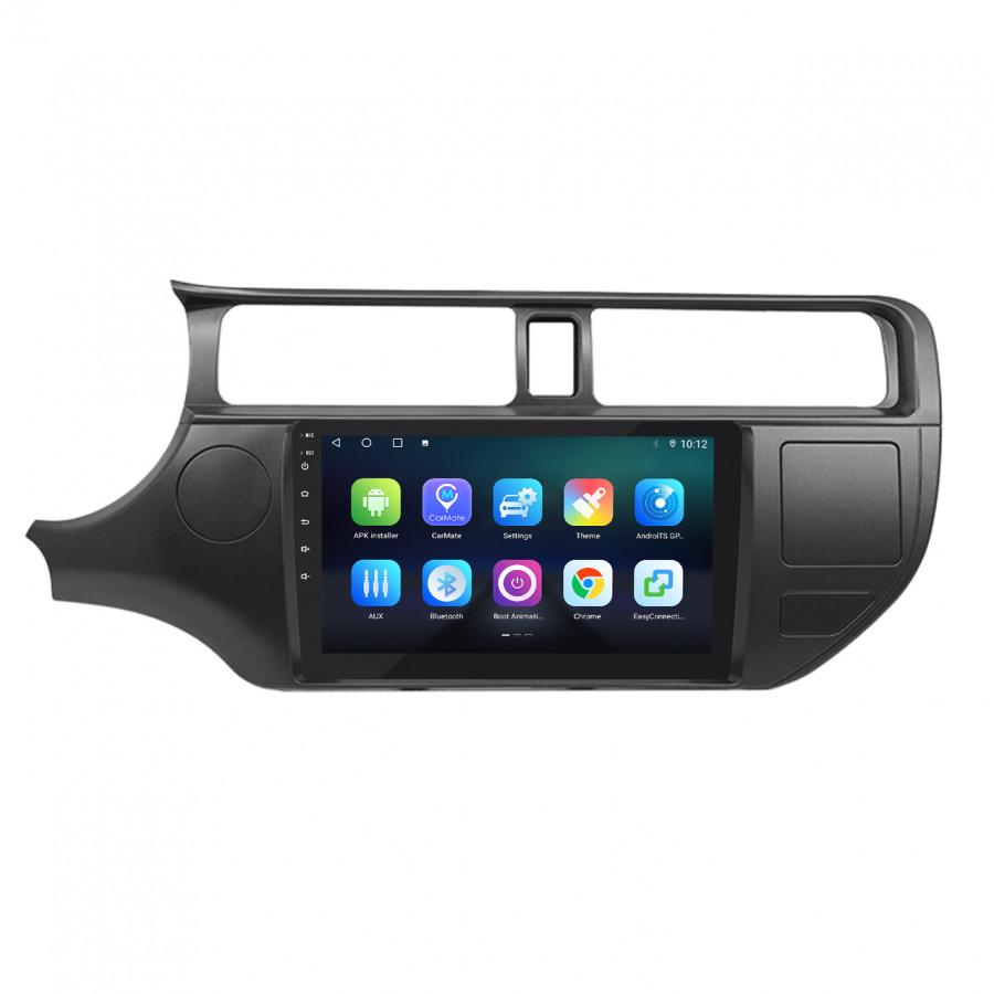 Штатная магнитола Lesko для Kia Rio III 2011-2015 экран 9" 4/32Gb 4G Wi-Fi GPS Top