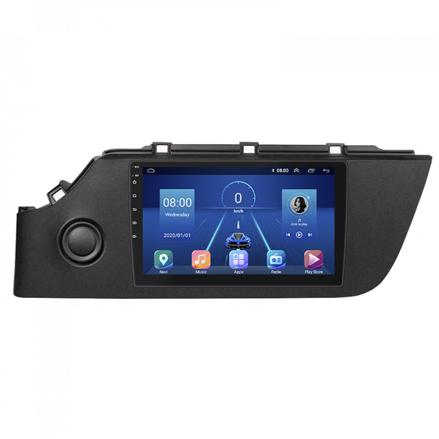 Штатная магнитола Lesko для Kia Rio IV Рестайлинг 2020-н.в. экран 9" 4/32Gb 4G Wi-Fi GPS Top