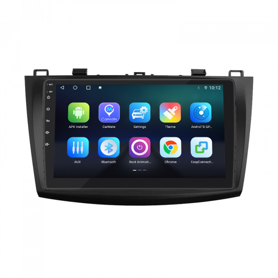 Штатная магнитола Lesko для Mazda 3 II (BL) 2008-2011 экран 9" 4/32Gb 4G Wi-Fi GPS Top