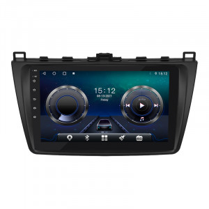 Штатная магнитола Lesko для Mazda 6 II (GH) 2007-2009 экран 9" 4/32Gb 4G Wi-Fi GPS Top
