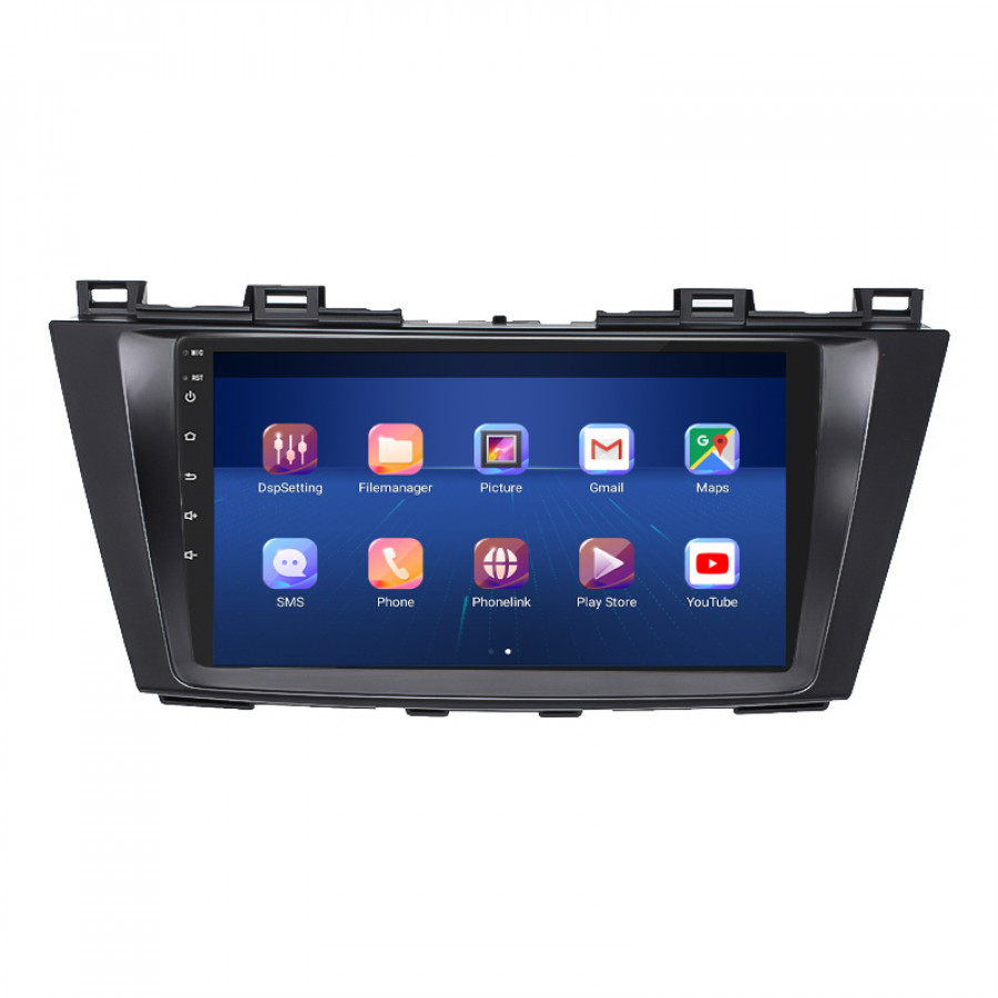 Штатная магнитола Lesko для Mazda Premacy III (CW) 2010-2017 экран 9" 4/32Gb 4G Wi-Fi GPS Top