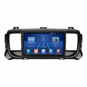 Штатная магнитола Lesko для Opel Vivaro C 2019-н.в. экран 9" 4/32Gb 4G Wi-Fi GPS Top