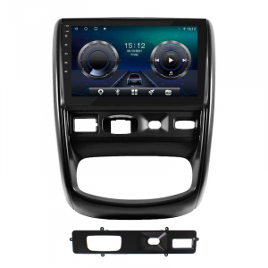Штатная магнитола Lesko для Renault Duster I 2010-2015 экран 9" 4/32Gb 4G Wi-Fi GPS Top