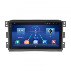 Штатная магнитола Lesko для Smart Fortwo 451 2007-2010 экран 9" 4/32Gb 4G Wi-Fi GPS Top