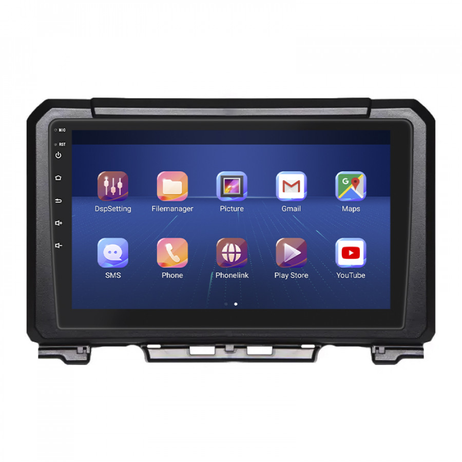 Штатная магнитола Lesko для Suzuki Jimny IV 2018-н.в. экран 9" 4/32Gb 4G Wi-Fi GPS Top