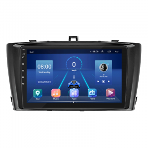 Штатная магнитола Lesko для Toyota Avensis III 2008-2011 экран 9" 4/32Gb 4G Wi-Fi GPS Top
