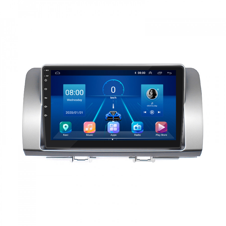 Штатная магнитола Lesko для Toyota bB II 2005-2008 экран 9" 4/32Gb 4G Wi-Fi GPS Top