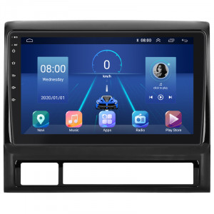 Штатная магнитола Lesko для Toyota Hilux VII 2004-2011 экран 9" 4/32Gb 4G Wi-Fi GPS Top