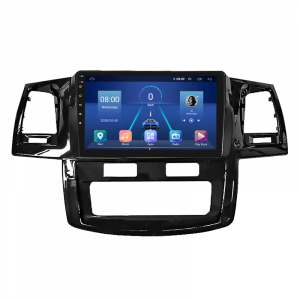 Штатная магнитола Lesko для Toyota Hilux VII Рестайлинг 2011-2015 экран 9" 4/32Gb 4G Wi-Fi GPS Top