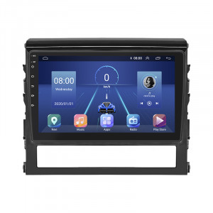 Штатная магнитола Lesko для Toyota Land Cruiser 200 Series Рестайлинг 2 2015-2021 экран 9" 4/32Gb 4G Wi-Fi GPS Top