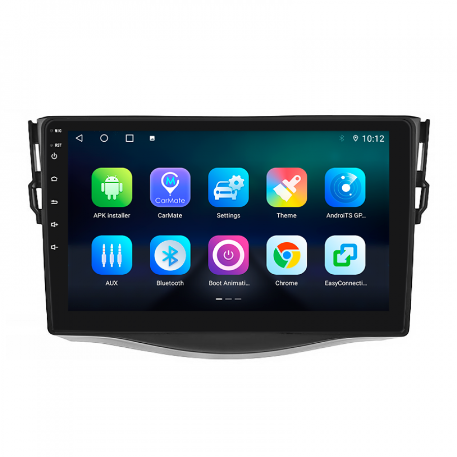 Штатная магнитола Lesko для Toyota RAV4 III (XA30) Рестайлинг 2010-2016 экран 9" 4/32Gb 4G Wi-Fi GPS Top