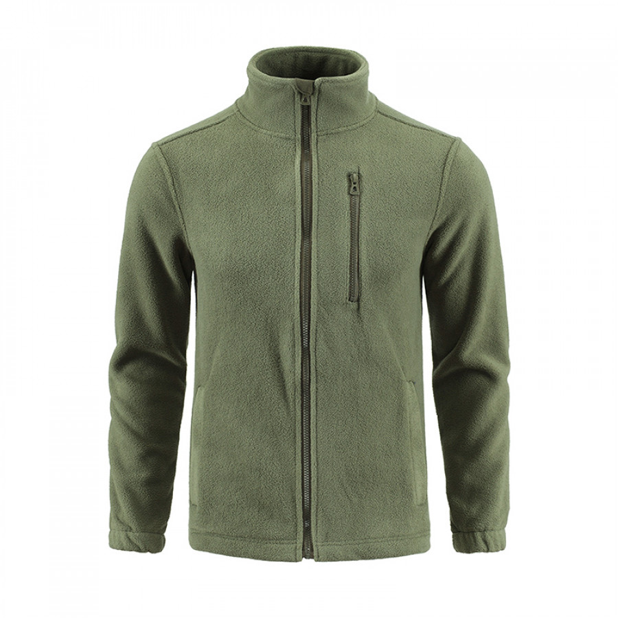Тактическая кофта A162 теплая флисовая Green M