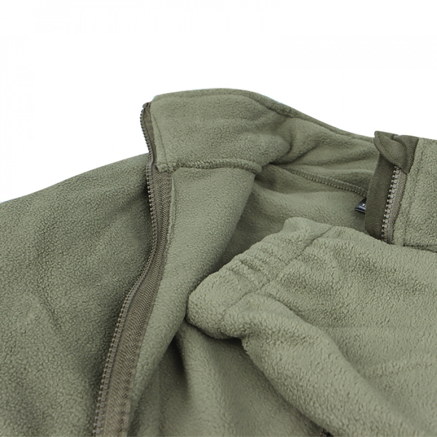 Тактическая кофта A162 теплая флисовая Green S