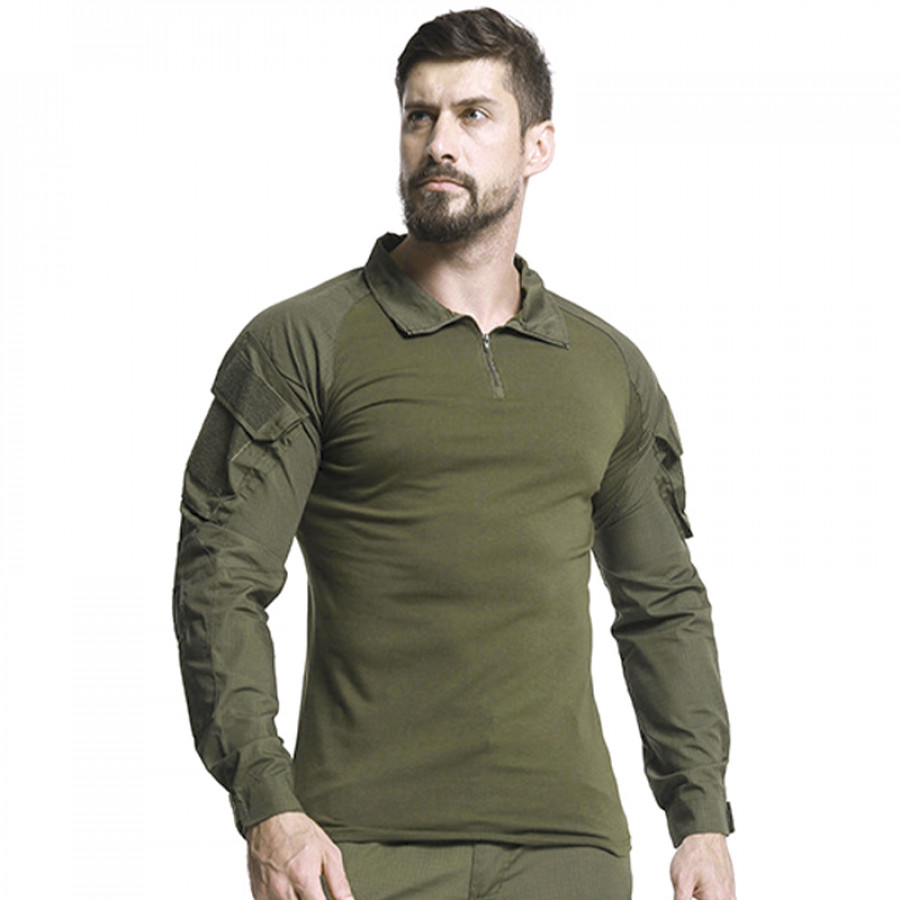 Тактическая рубашка A655 Green L
