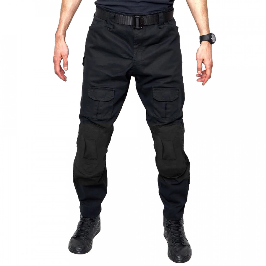 Тактические штаны Lesko B603 Black 36р. брюки мужские с карманами
