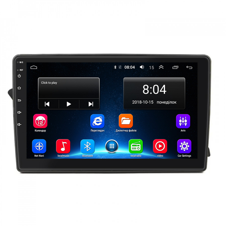 Штатная магнитола Lesko для Audi S4 IV (B8) Рестайлинг 2011-2015 экран 9" 2/32Gb Wi-Fi GPS Base
