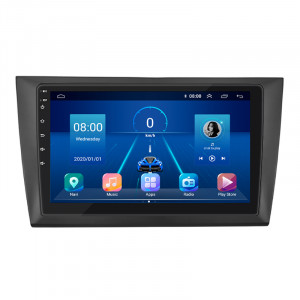 Штатная магнитола Lesko для Volkswagen Golf VI 2008-2012 экран 9" 4/32Gb 4G Wi-Fi GPS Top