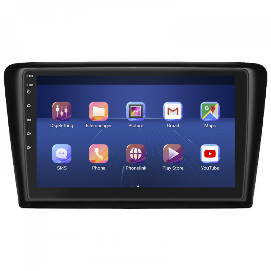 Штатная магнитола Lesko для Skoda Spaceback  2014-2019 экран 9" 4/32Gb 4G Wi-Fi GPS Top