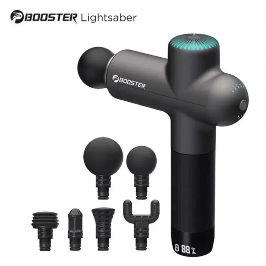 Професійний перкусійний масажер Booster Lightsaber (24V) — Ударний масажер для тіла