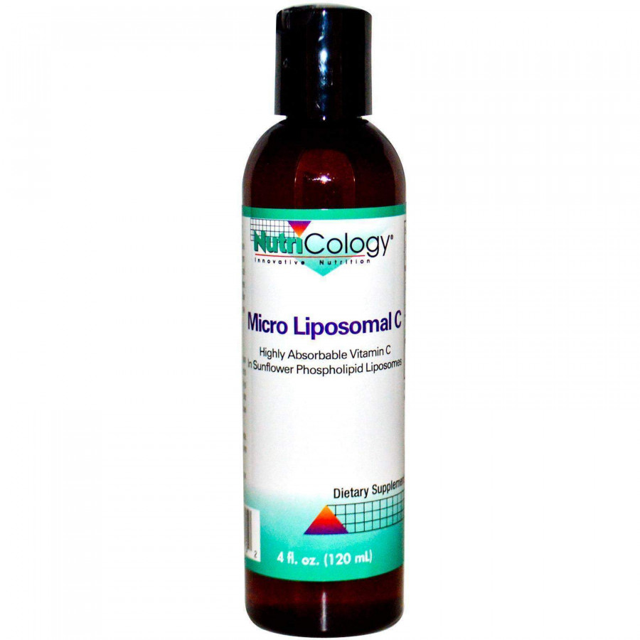 Вітамін С ліпосомальний, Micro Liposomal C, Nutricology, 120 мл