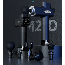 Перкуссионный массажёр Booster M2-D — массажный пистолет для триггерных точек.