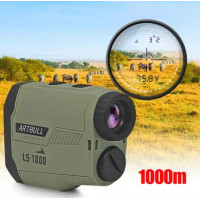 Профессиональный лазерный дальномер Artbull LS-1000 с угломером для точных измерений на дистанции до 1000 метров.