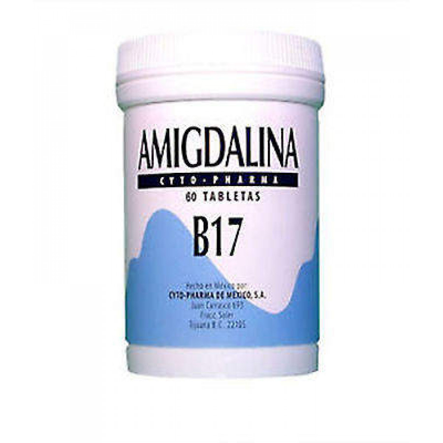 Вітамін B17, Amygdalina, Cyto Pharma, 500 мг, 60 таблеток