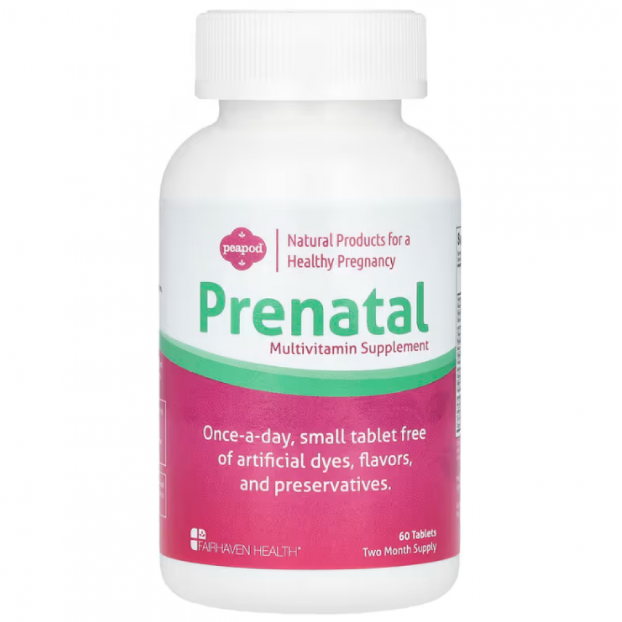 Вітаміни для вагітних, Prenatal Multivitamin, Fairhaven Health, 60 таблеток