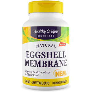 Яєчна шкаралупа, Eggshell Membrane, Healthy Origins, 500 мг, 30 капсул