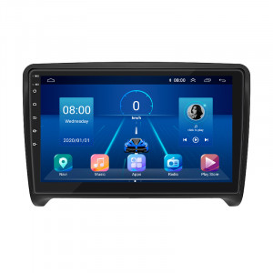 Штатная магнитола Lesko для Audi TT RS II (8J) 2009-2014 экран 9" 4/64Gb 4G Wi-Fi GPS Top